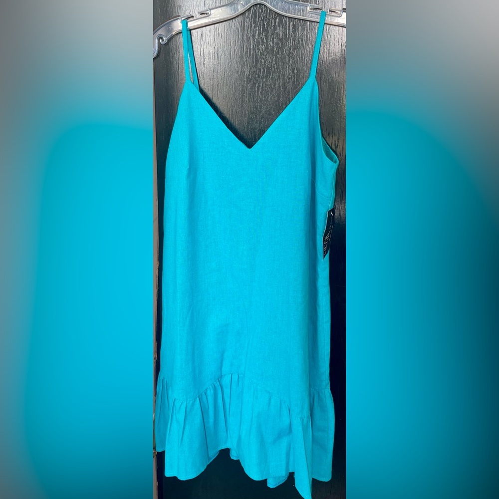 π HERA Vibrant Blue Sleeveless Dress